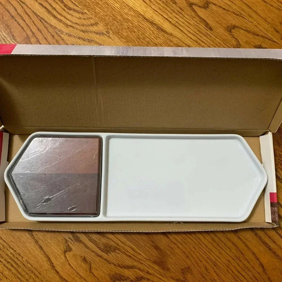 NEW Libbey Urban Story Collection 2pc Serving Tray - Picture 3 of 3